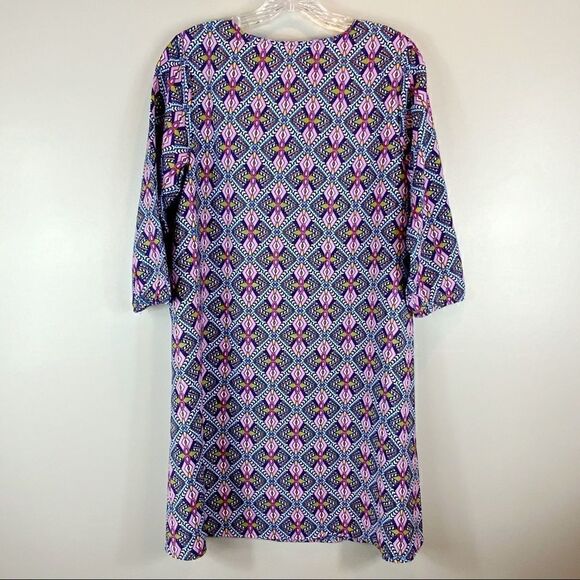 🌺3 FOR $20🌺 - NWT Buckhead Betties Dress purple navy small - Picture 3 of 3